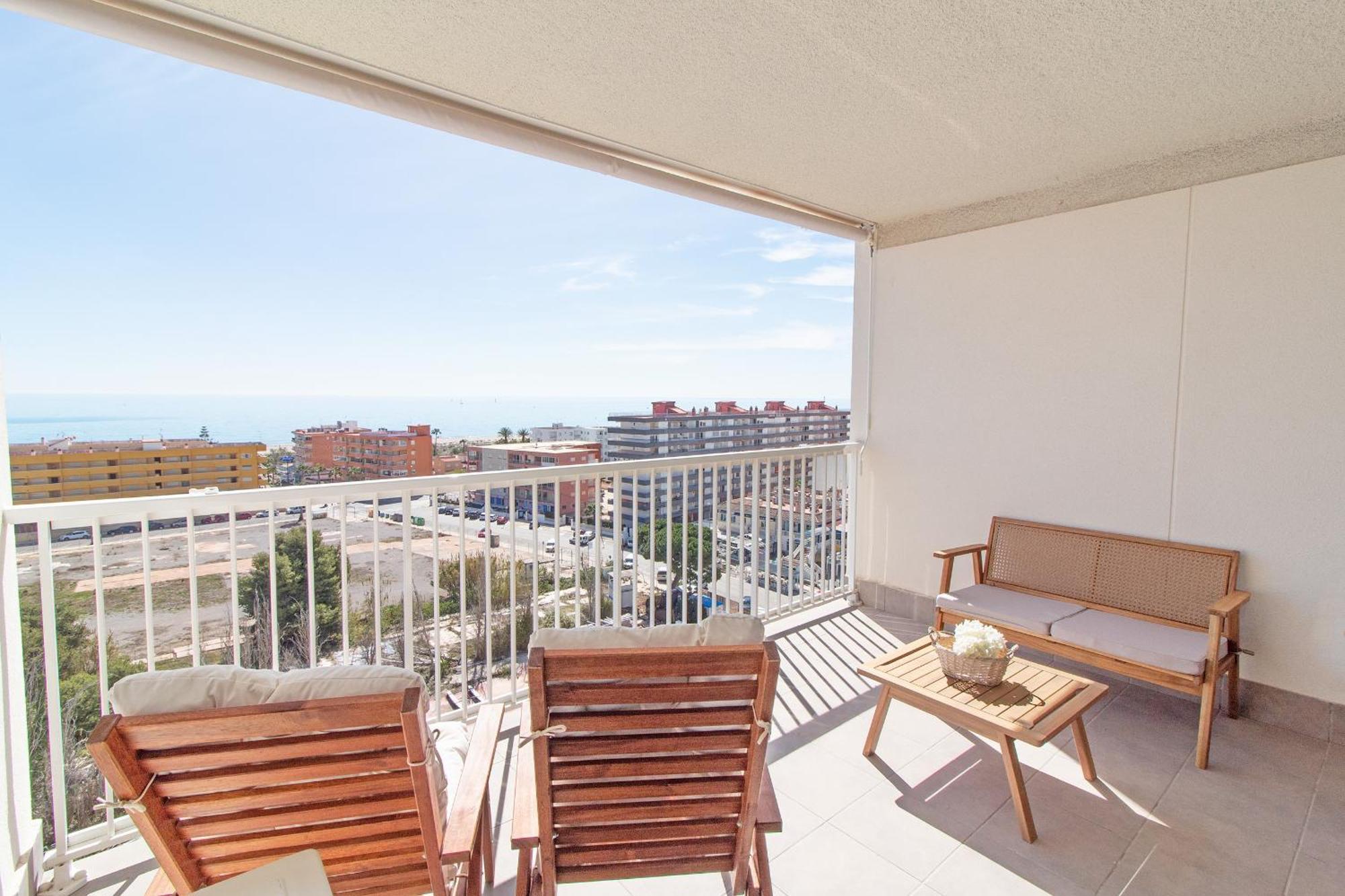 Global Properties, Moderno Apartamento Con Terraza Y Vistas Al Mar Canet d'En Berenguer Екстер'єр фото